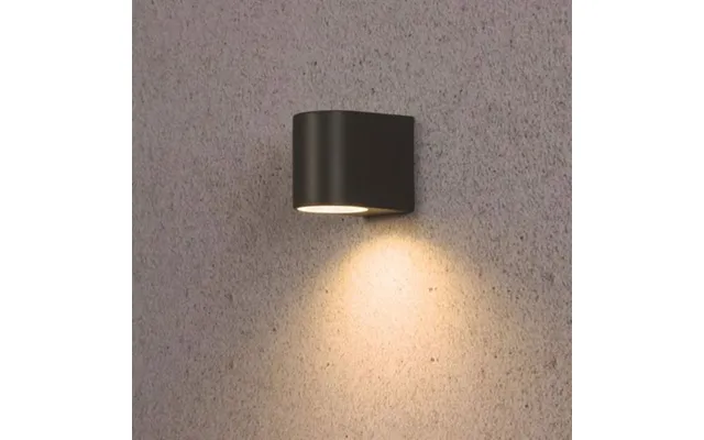 Elegant Udendørs Lampe I Aluminium