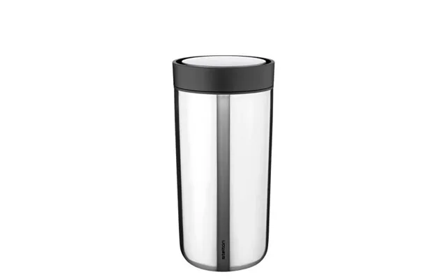 Stelton To Go Click Stål Krus 0,4 L - Steel