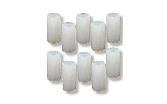 10 Stk. Ferruller Til 12mm 8m Med Plastikgevind