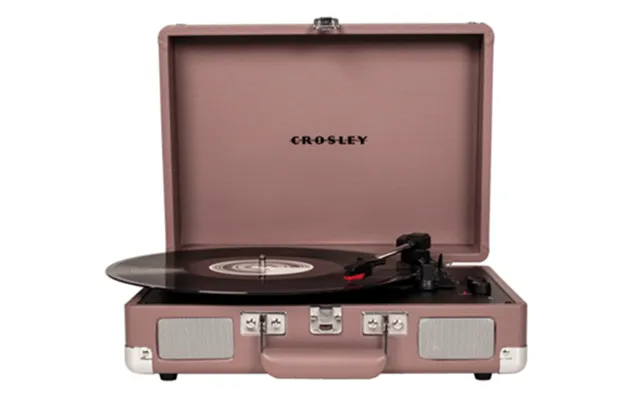 Crosley Cruiser Deluxe Pladespiller Purple Ash - Ps4 2 Vejs Bluetooth Out