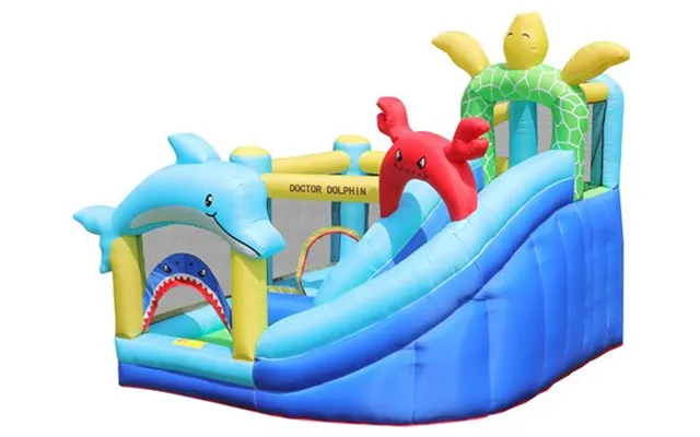 Doctor Dolphin Sea Animals Hoppeborg Inkl. 450 Watt Blæser