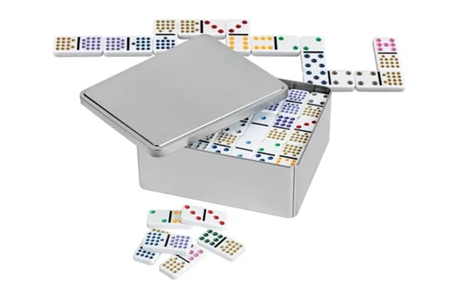 Domino - Double 15 I Metalboks.
