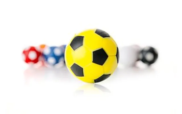 Fodbold Til Bordfodbold Gul 35mm