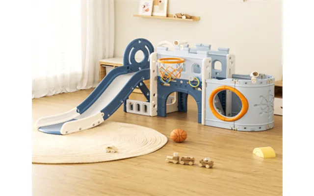 Kids Zone Piratskibet Med Rutsjebane