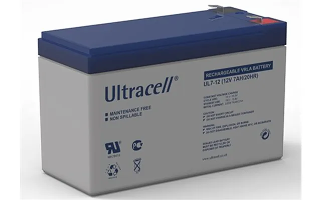Ultracell Batteri 12v - 7ah