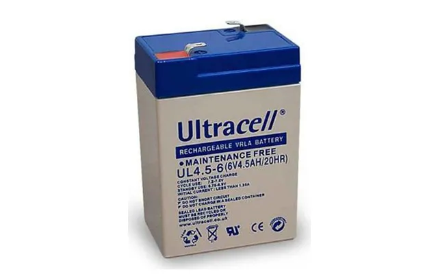Ultracell Batteri 6v - 4,5ah