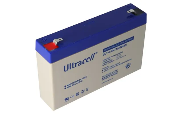 Ultracell Batteri 6v - 7ah