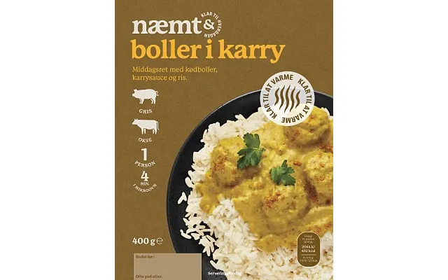 Boller I Karry Næmt