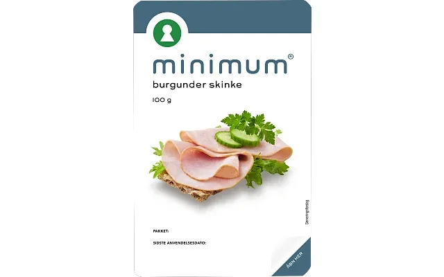 Burgunderskinke Minimum