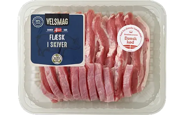 Flæsk I Skiver Velsmag