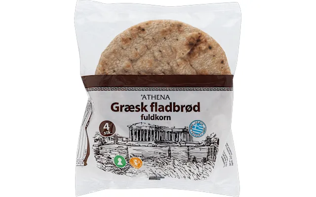 Fuldkorns Fladbrød Athena