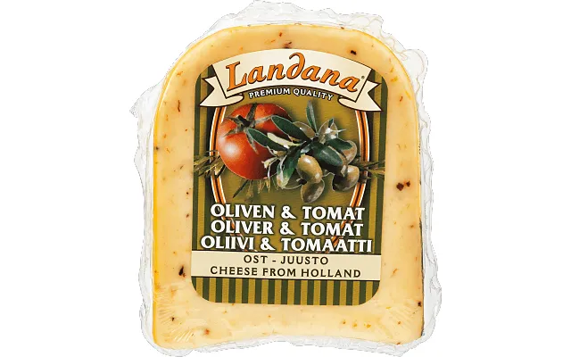 Gouda Oliven Tomat 200-g Landana