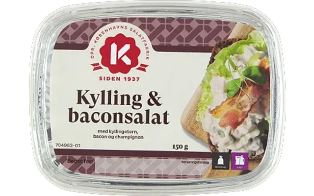 Kylling-bacon Salat K-salat