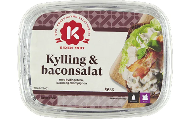 Kylling-bacon Salat K-salat