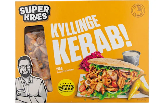 Kyllingekebab Super Kræs