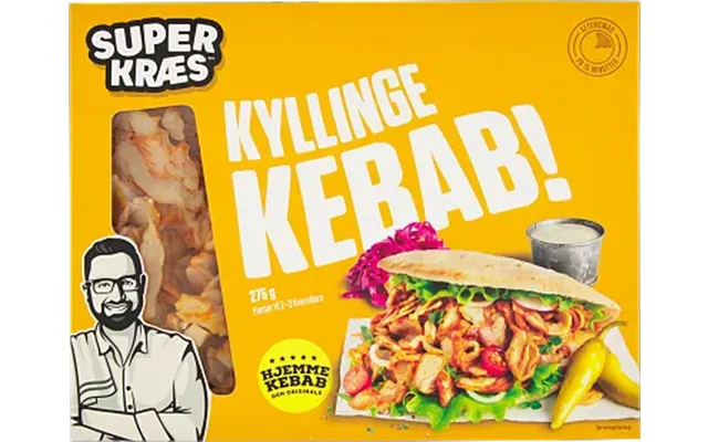 Kyllingekebab Super Kræs