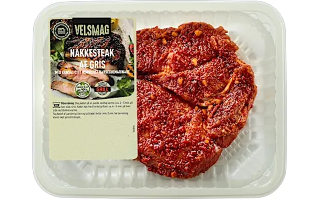 Mar. Nakkesteak 325g Velsmag
