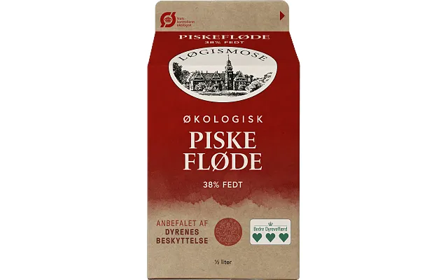 Øko Piskefløde 38% Løgismose