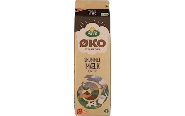 Øko Skummetmælk Arla