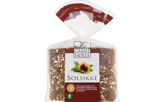 Solsikkerugbrød Gamle Mølle