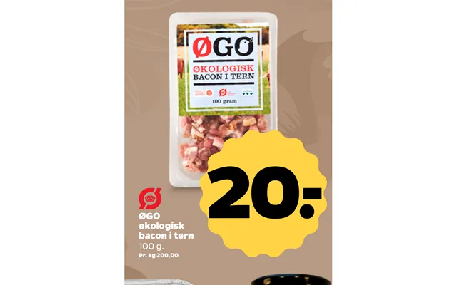 Øgo Økologisk Bacon I Tern