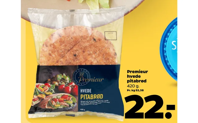 Premieur Hvede Pitabrød
