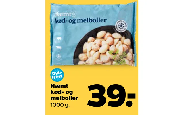 Næmt Kød- Og Melboller