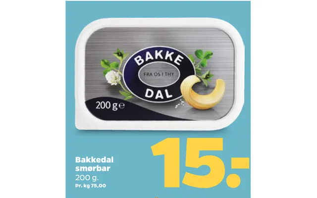 Bakkedal Smørbar