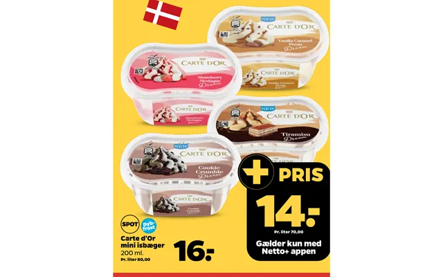 Carte D'or Mini Isbæger