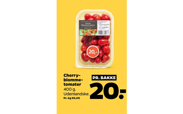 Cherryblommetomater