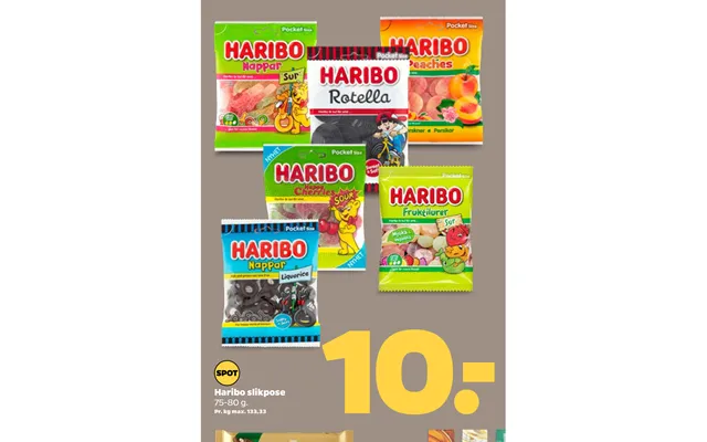 Haribo Slikpose