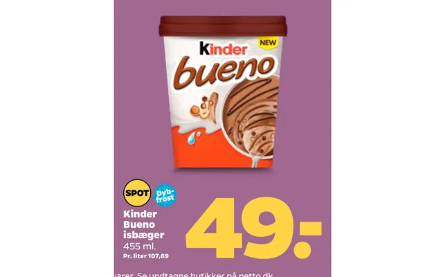 Kinder Bueno Isbæger