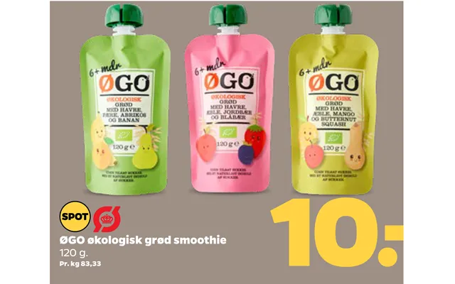 Øgo Økologisk Grød Smoothie