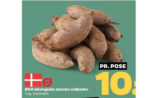 Øgo Økologiske Danske Rødbeder