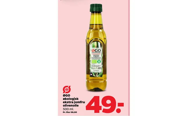 Øgo Økologisk Ekstra Jomfru Olivenolie