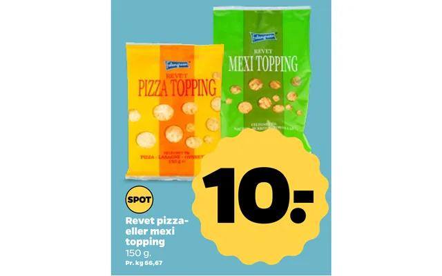 Revet Pizzaeller Mexi Topping