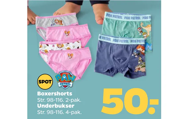 Boxershorts Underbukser