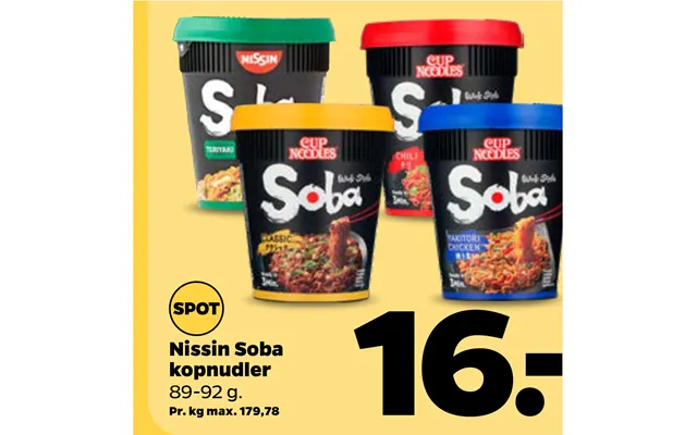Nissin Soba Kopnudler
