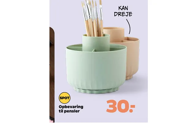 Opbevaring Til Pensler