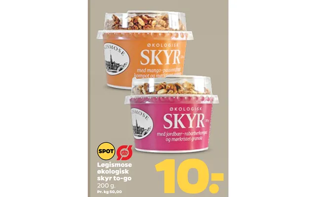 Løgismose Økologisk Skyr To-go
