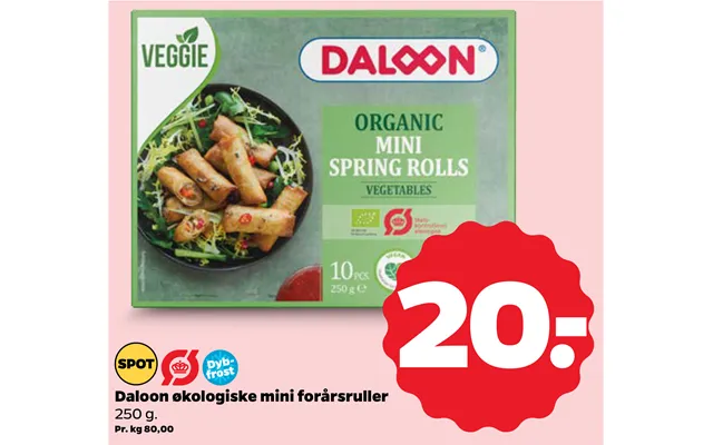 Daloon Økologiske Mini Forårsruller