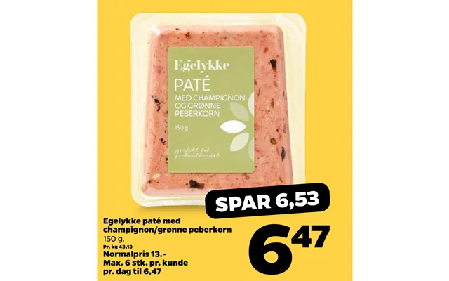 Egelykke Paté Med