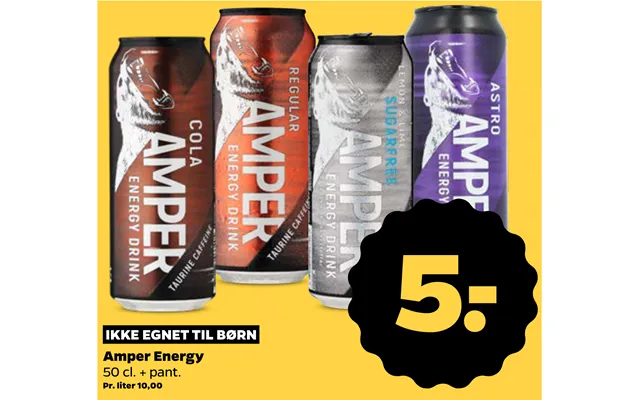 Ikke Egnet Til Børn Amper Energy