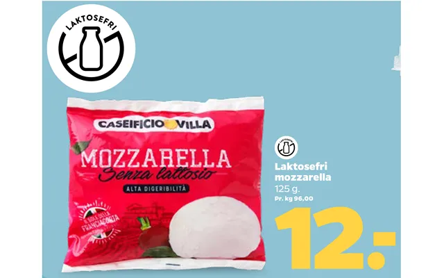 Laktosefri Mozzarella