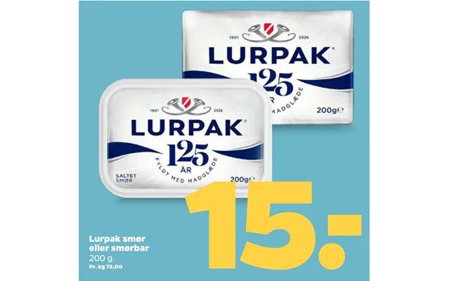 Lurpak Smør Eller Smørbar
