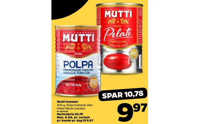 Mutti Tomater