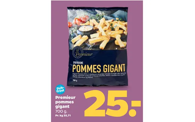 Premieur Pommes Gigant