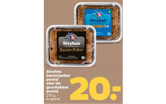 Stryhns Postej Eller Let Grovhakket Postej
