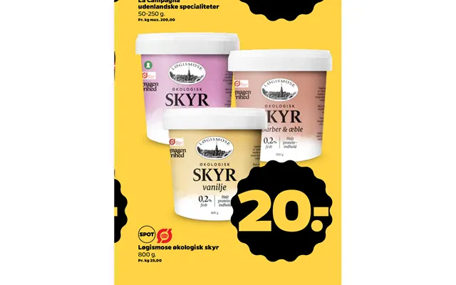 Løgismose Økologisk Skyr