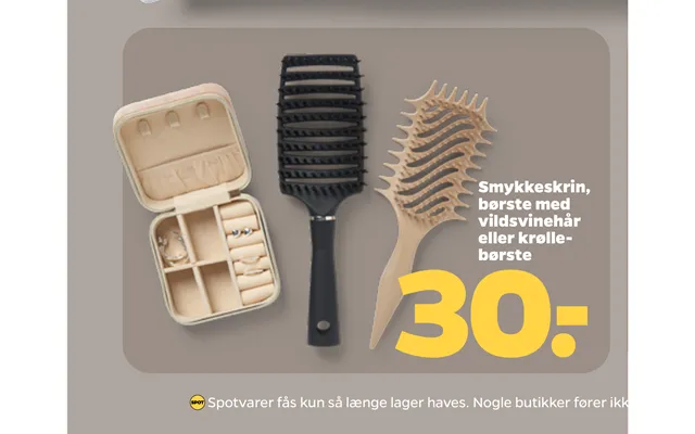 Børste Med Vildsvinehår Børste